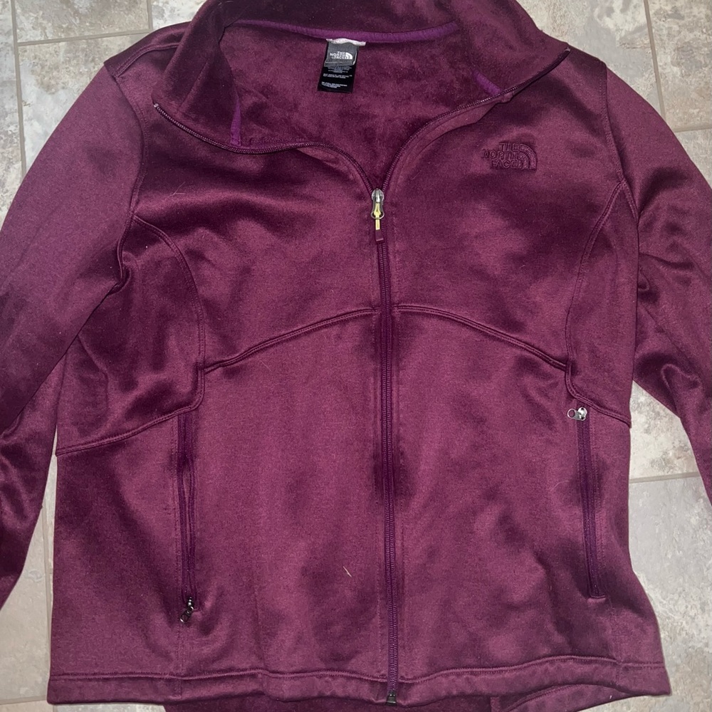 Womens Purple North Face Jacket